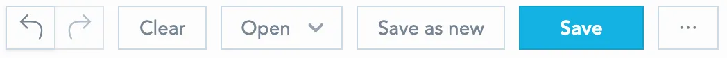 Custom button appearance.