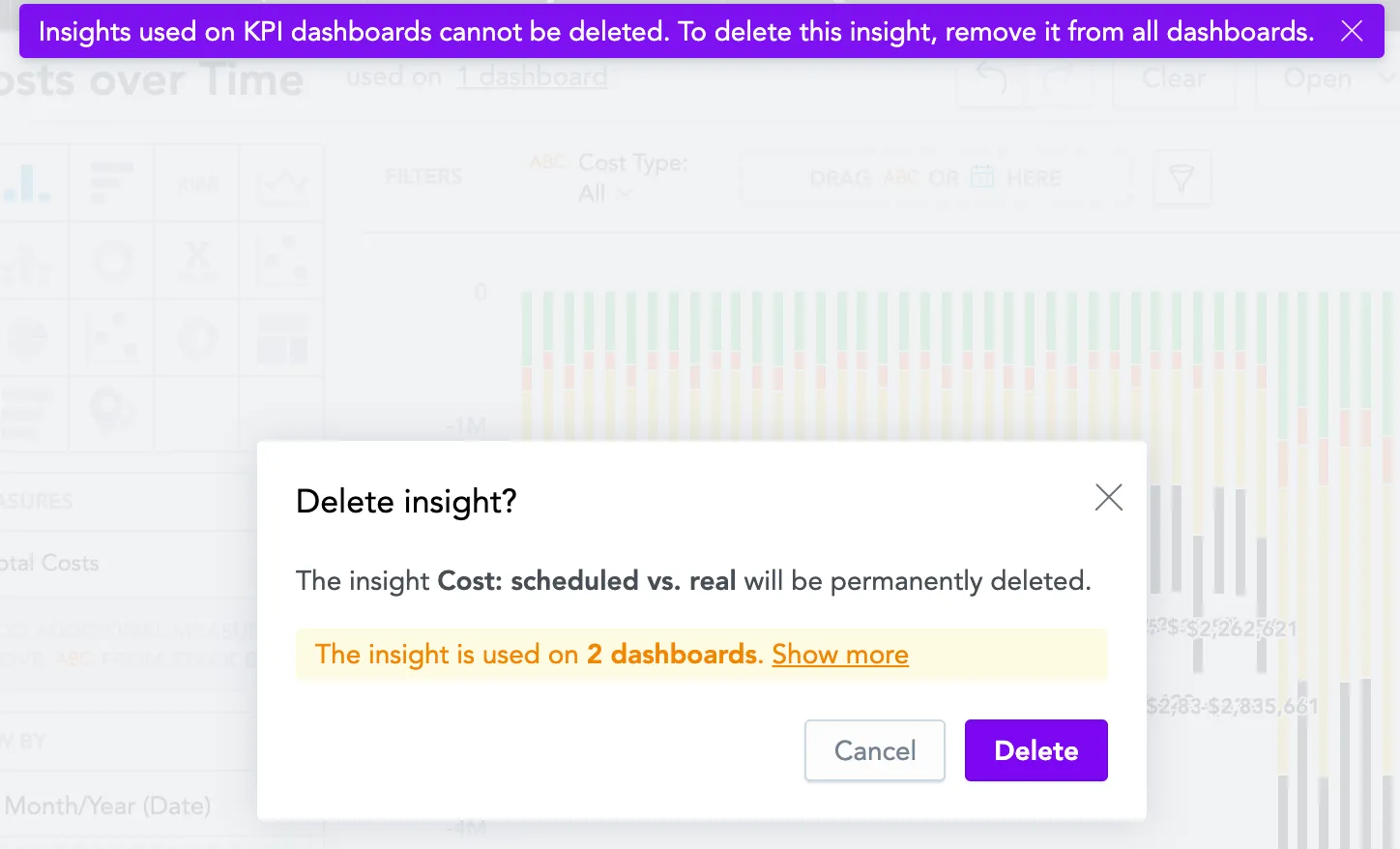 Custom error color.